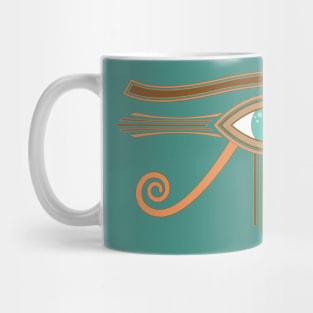 Eye of Horus Ancient Egyptian Amulet for Health Mug